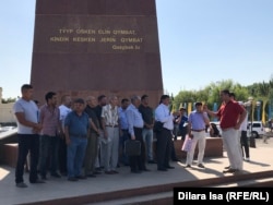 Қазақстанға Қытай жобаларын әкелуге наразылар акциясы. Шымкент, 3 қыркүйек 2019 жыл.