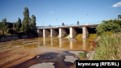 Плотина Симферопольского водохранилища, иллюстрационное фото